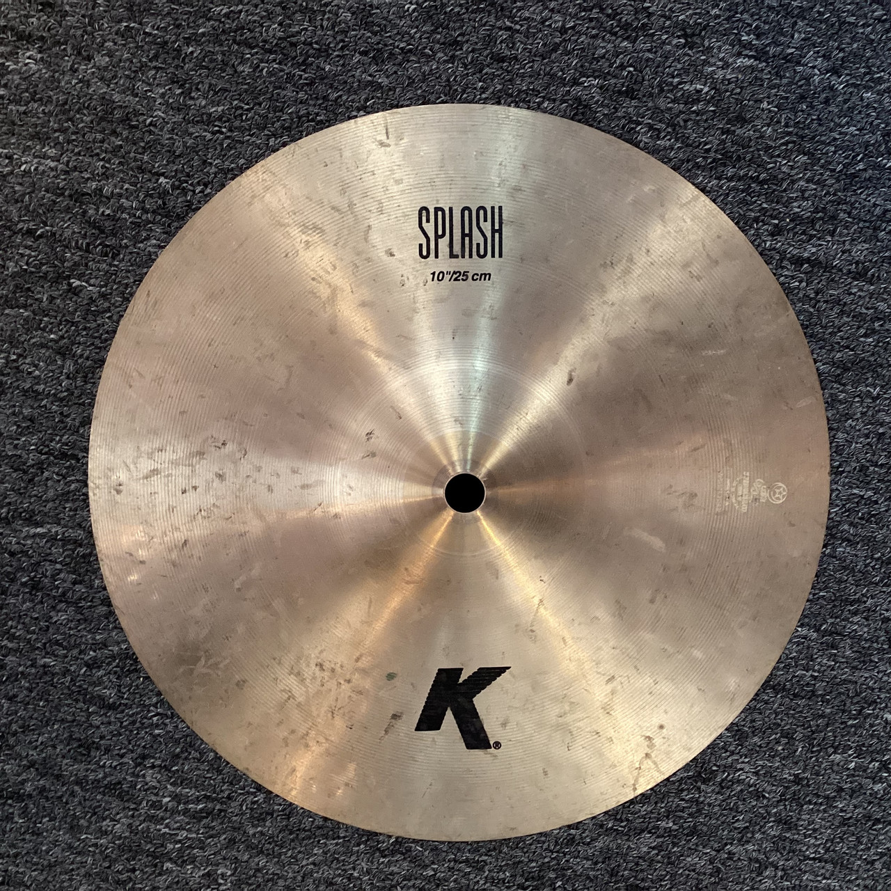 Used Zildjian 10 K SPLASH CRACKED Splash Cymbal 10