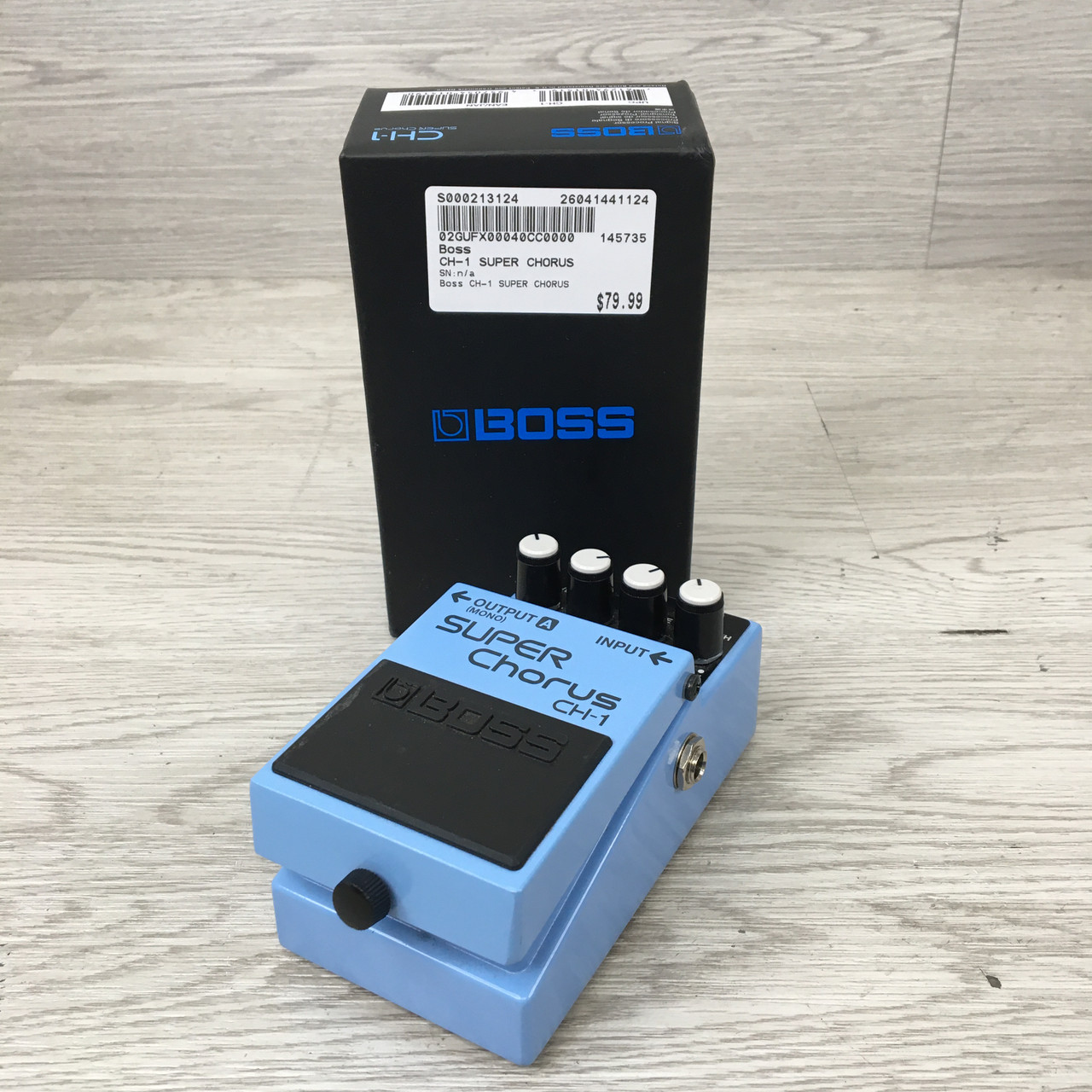 Used Boss CH-1 SUPER CHORUS Chorus Pedal