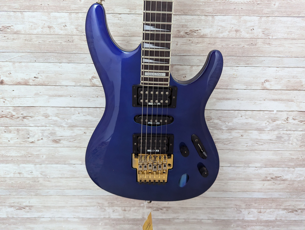 Used Ibanez S540 USA Super S Electric Guitar Blue 6-String