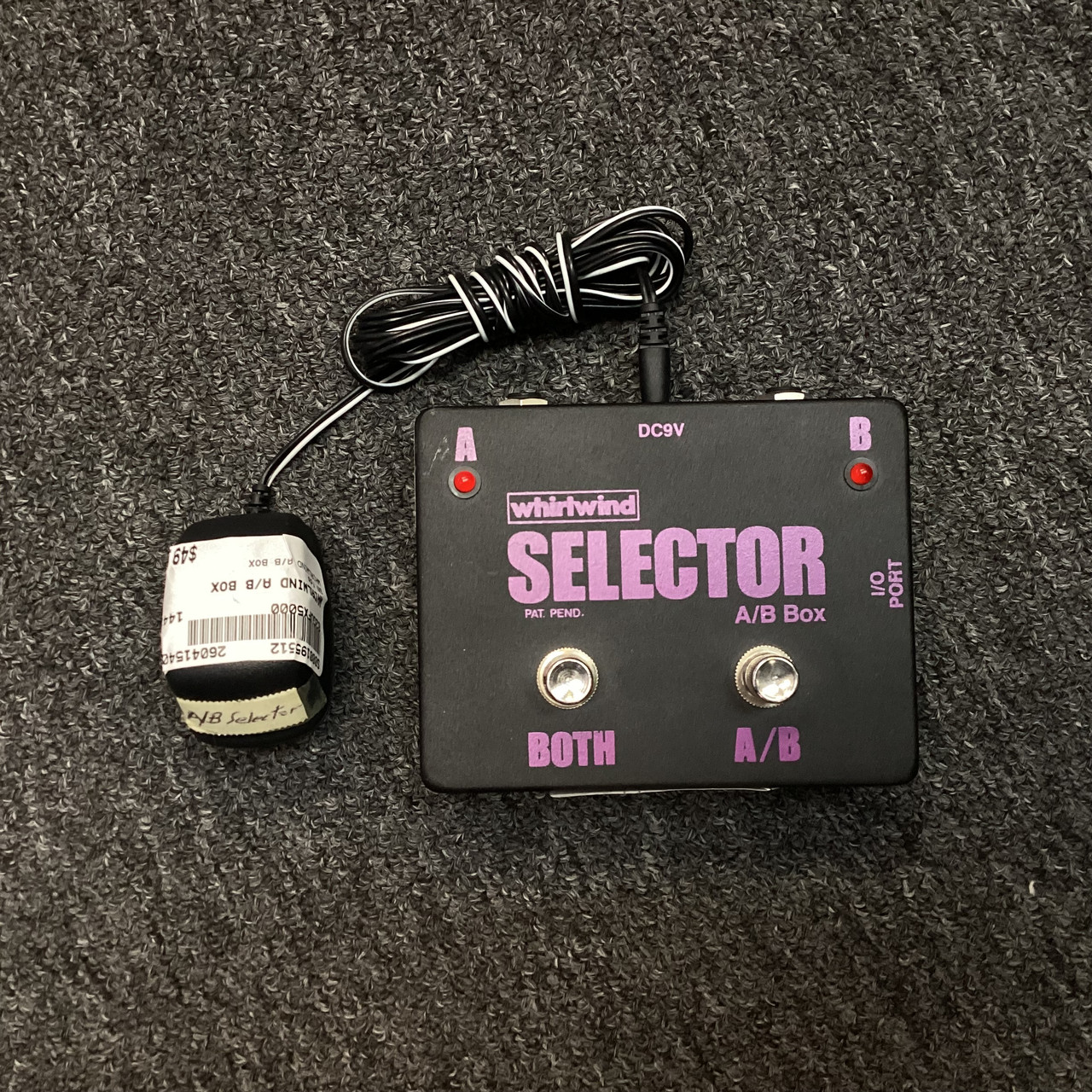 Used WHIRLWIND A/B BOX A/B/Y Switch
