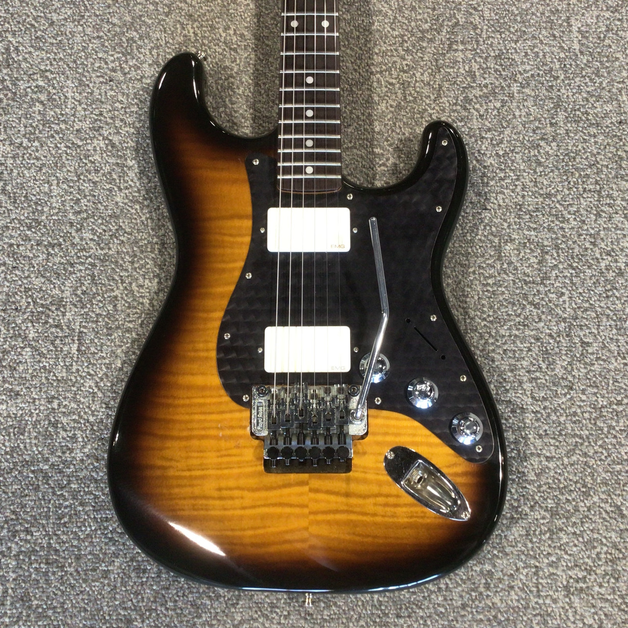 Used FENDER SQUIER SERIES FLOYD ROSE STRATOCASTER Electric Guitar