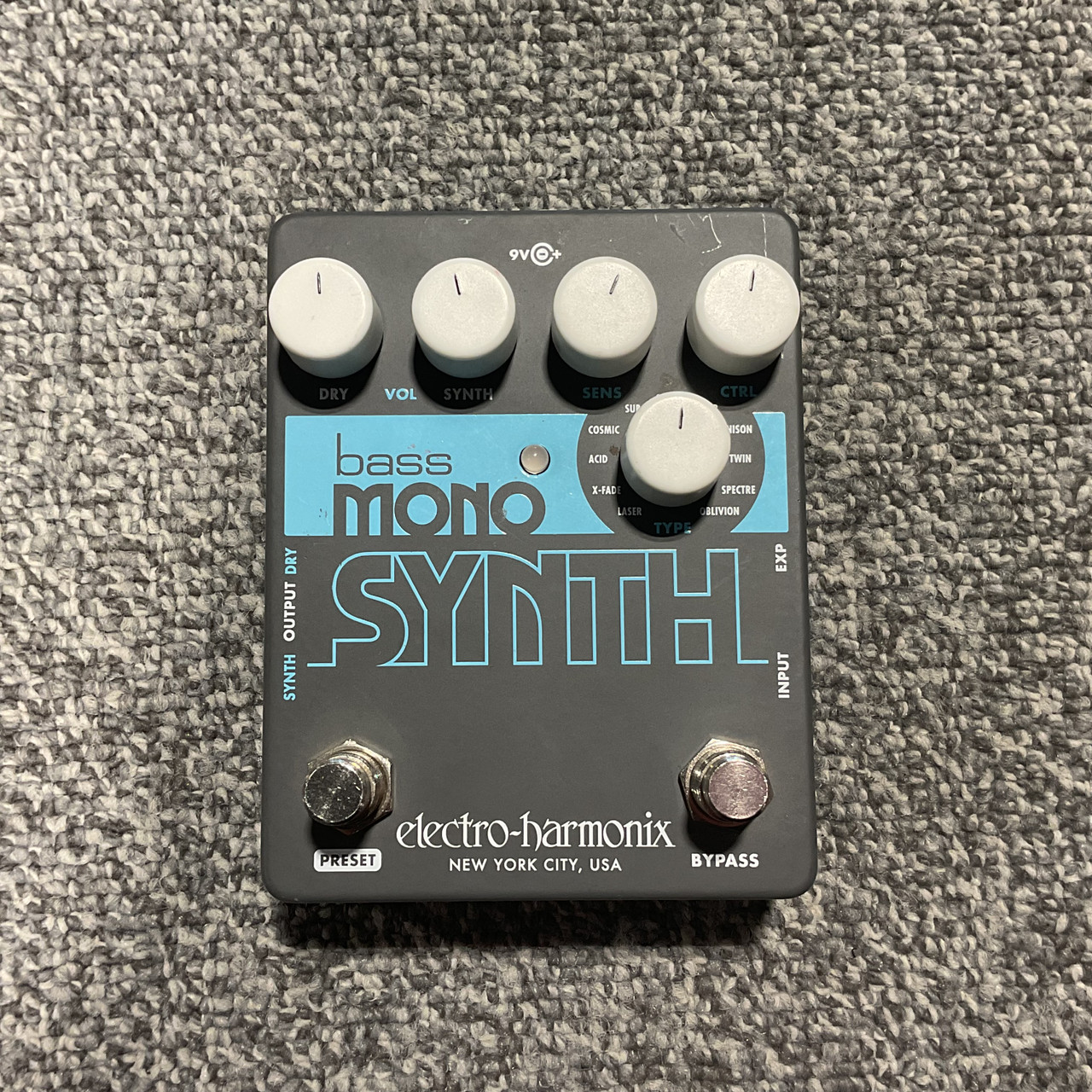 Used ELECTRO HARMONIX BASS MONO SYNTH Bass Pedal