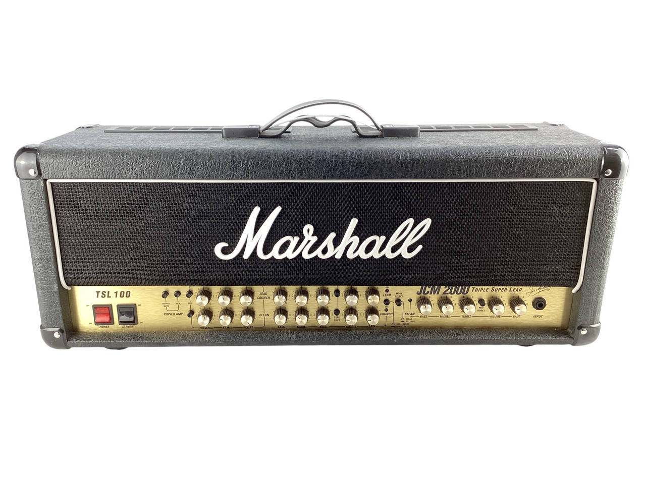 Used Marshall JCM 2000 TSL 100 AMP HEAD W/FT Solid State Guitar Head