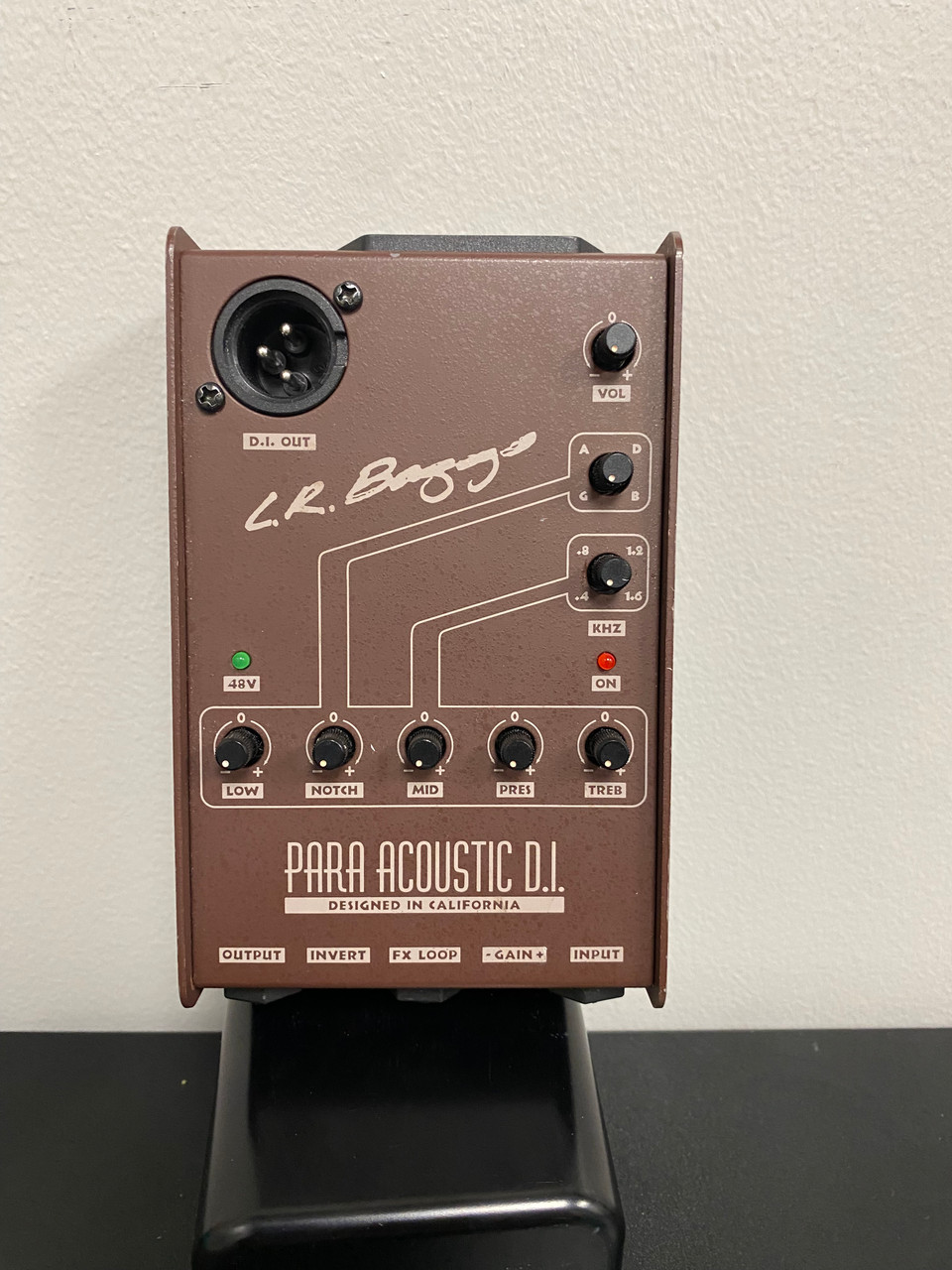配信機器・PA機器・レコーディング機器 L.R. Baggs PARA ACOUSTIC D.I. L.R.Baggs Para Acoustic DI Preamp – United States