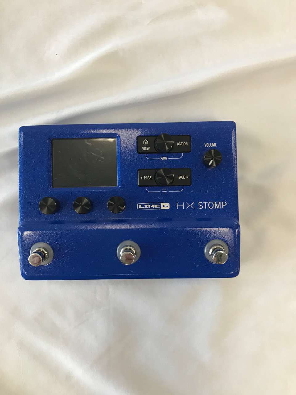 LINE6 HX Stomp Lightning Blue Line 6／Helix Floor & HX Stomp