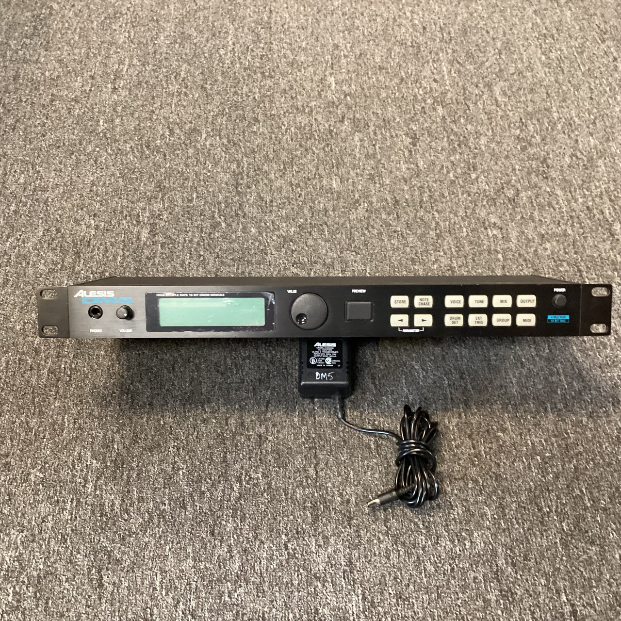 Used Alesis DM5 DRUM MODULE Electronic Drum Module