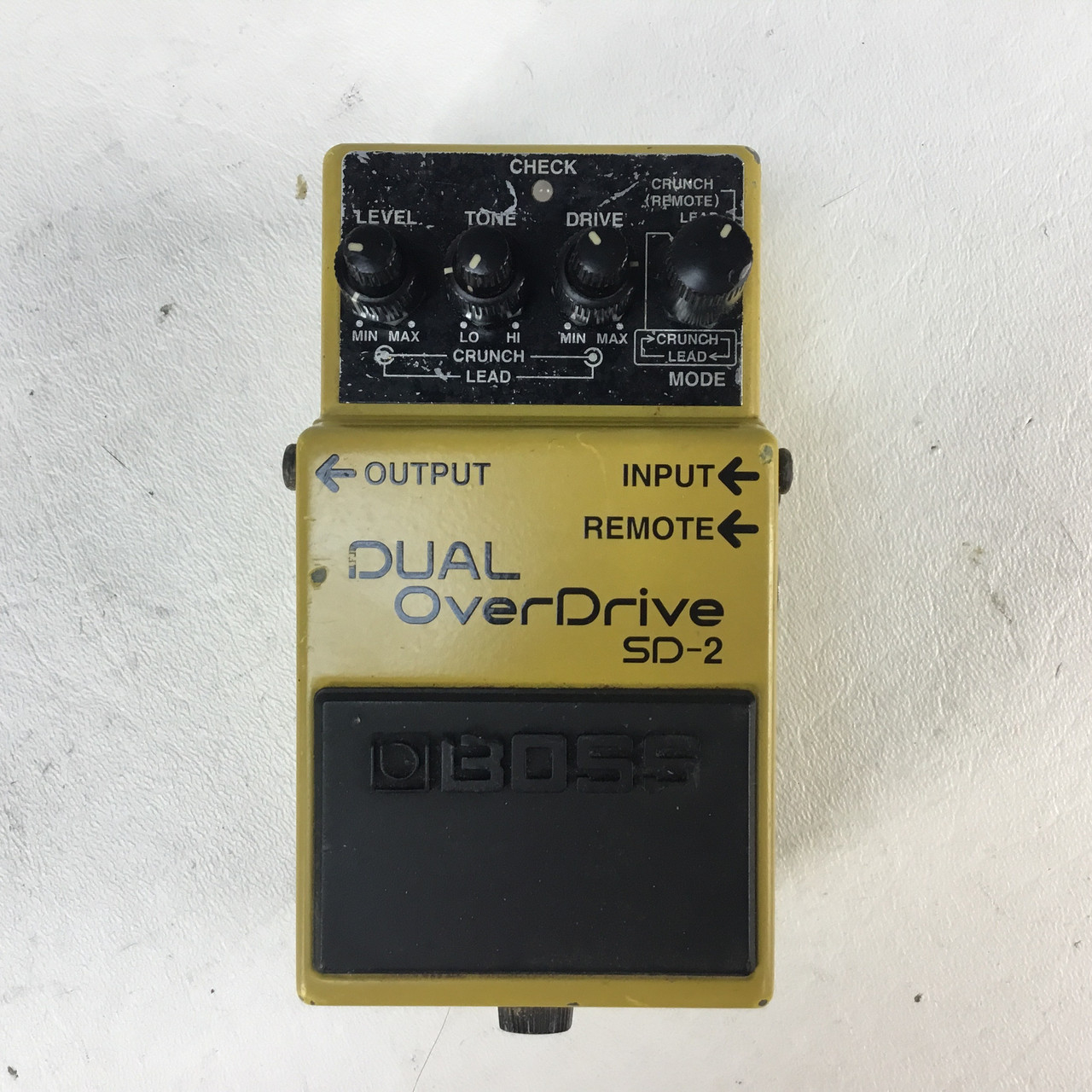 Used Boss SD-2 DUAL OVERDRIVE Overdrive Pedal