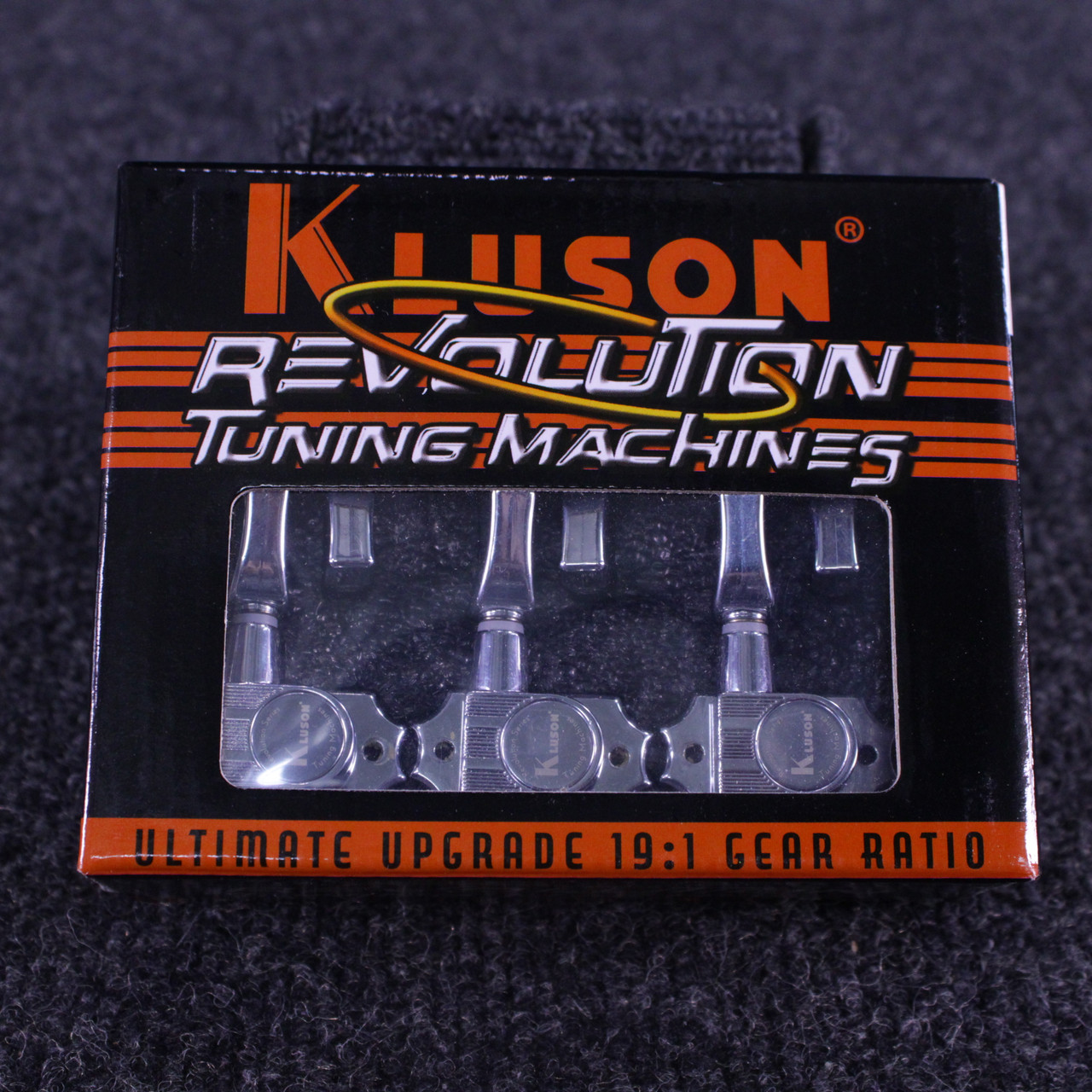 Used Kluson REVOLUTION 3X3 TUNING MACHINES Guitar Hardware