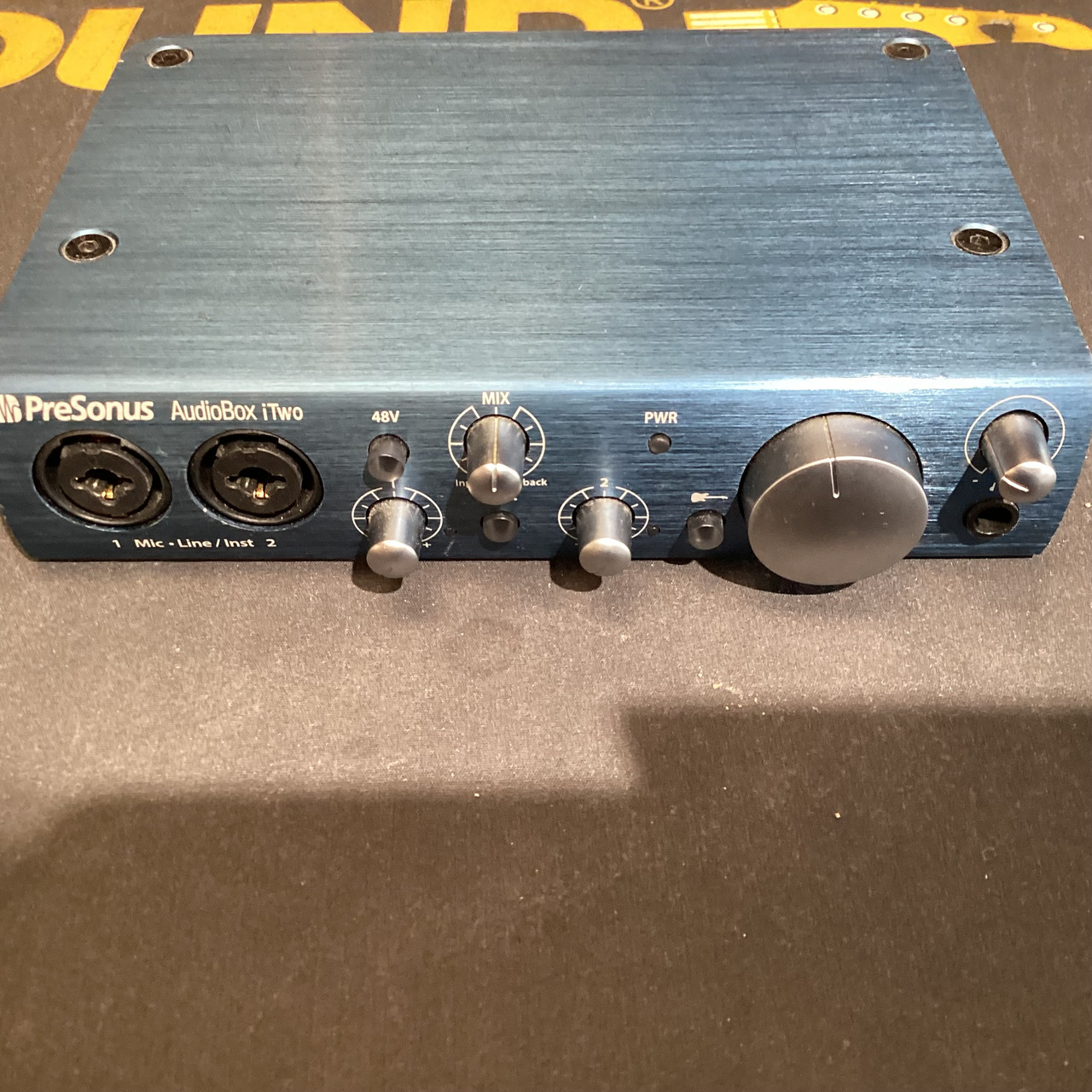 Used Presonus AUDIOBOX ITWO Computer Interface 2 A/D Recording Inputs