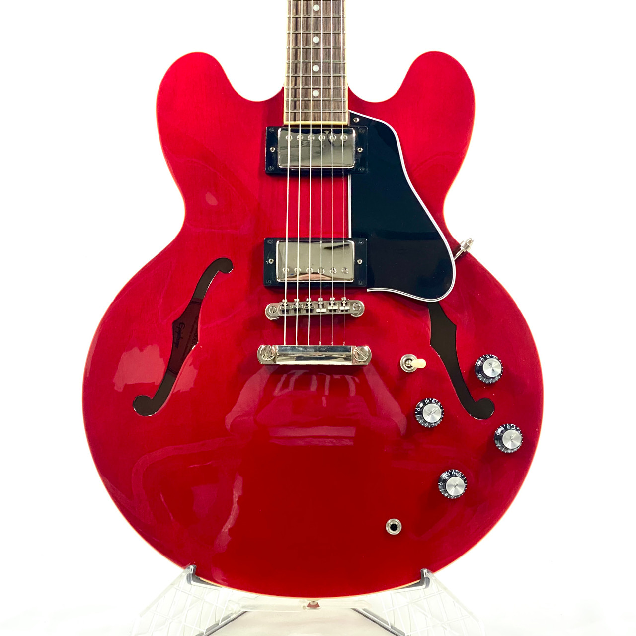 ギター Epiphone ES335 IG Used Epiphone ES-335 IG Semi-Hollow Electric Guitar Red 6-String