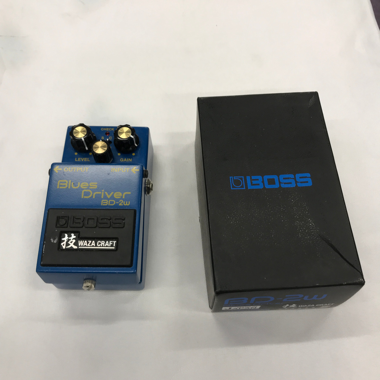 Used Boss BD-2W BLUES DRIVER WAZA CRAFT Overdrive Pedal