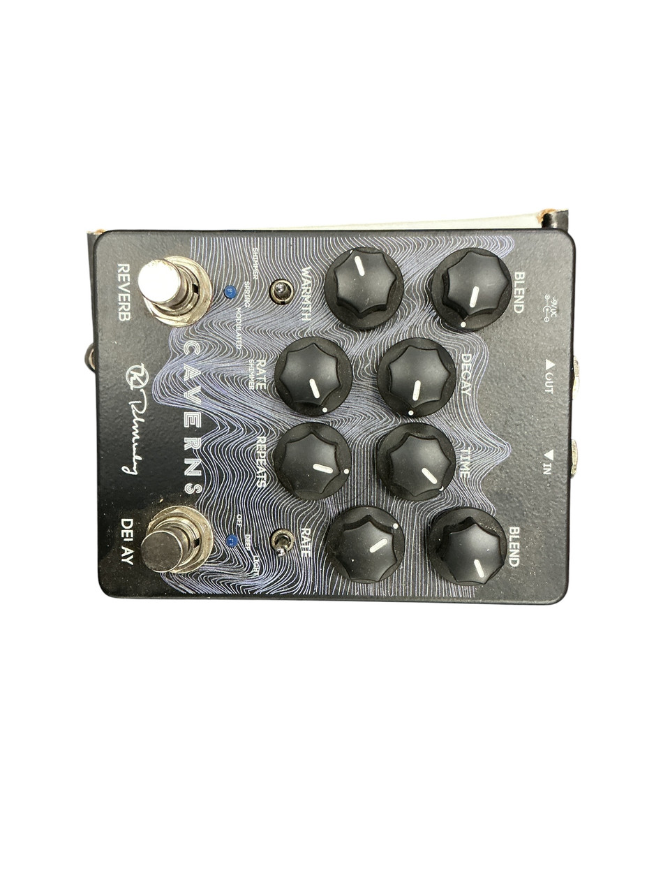 Used Keeley CAVERNS DELAY/REVERB Multi-FX Pedal