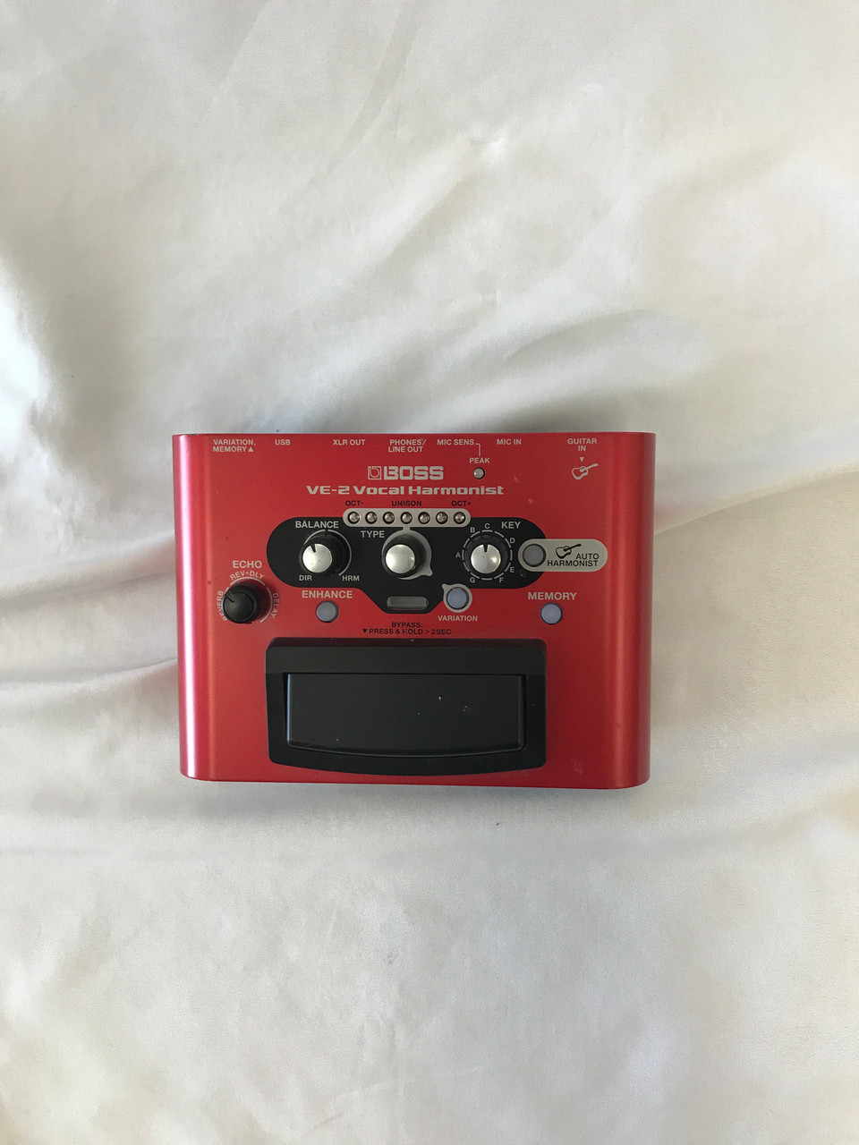 Used Boss VE-2 VOCAL HARMONIST Multi-FX Pedal