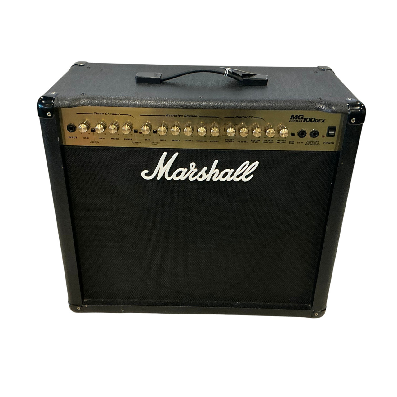 Used Marshall MG100DFX 2 x 12 Solid State Amplifier 2 x 12