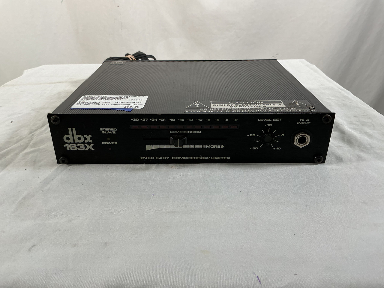 Used DBX 165A OVER EASY COMPRESSOR/LIMITER Compressor