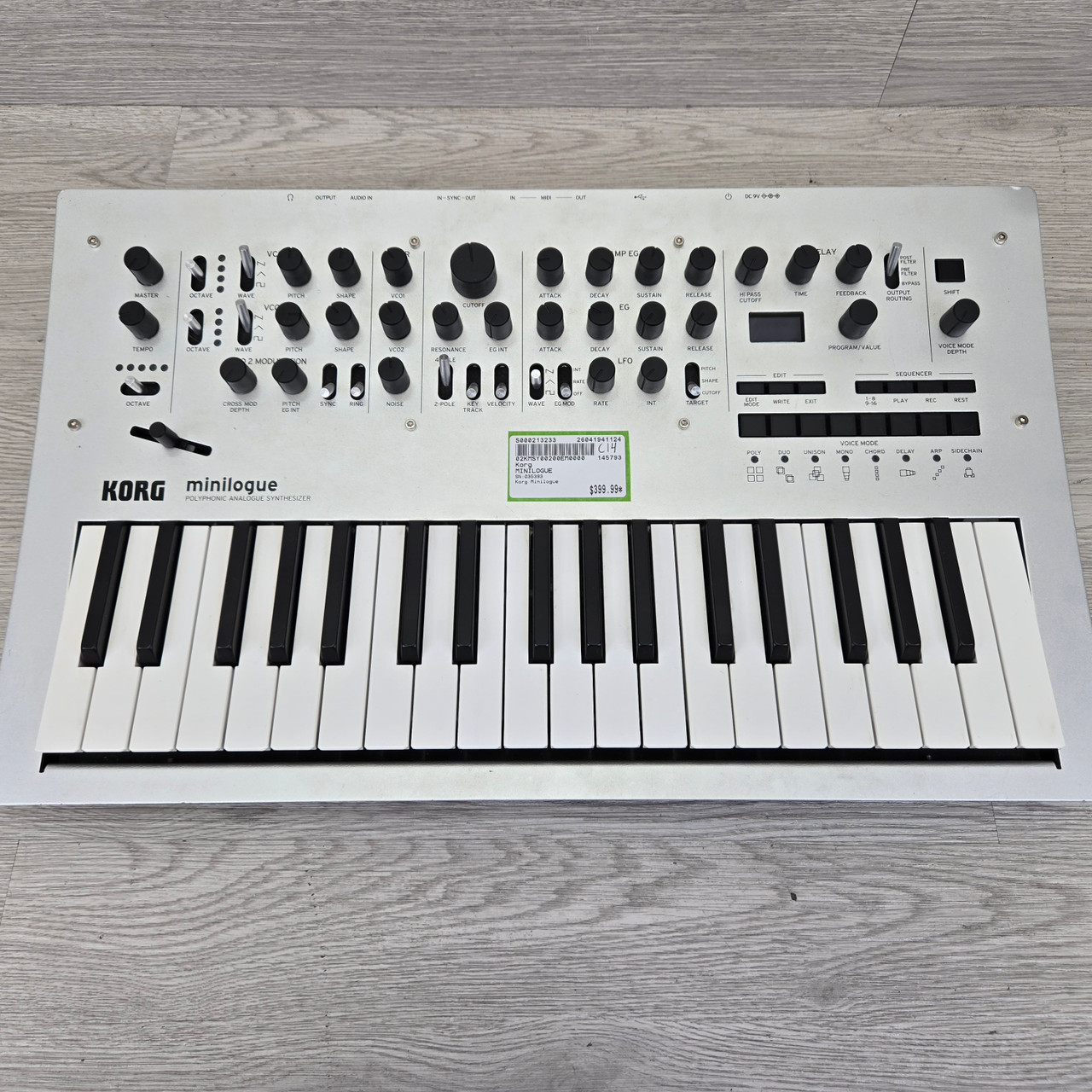 中古】KORG minilogue コルグ アナログシンセサイザー 【公式通販】