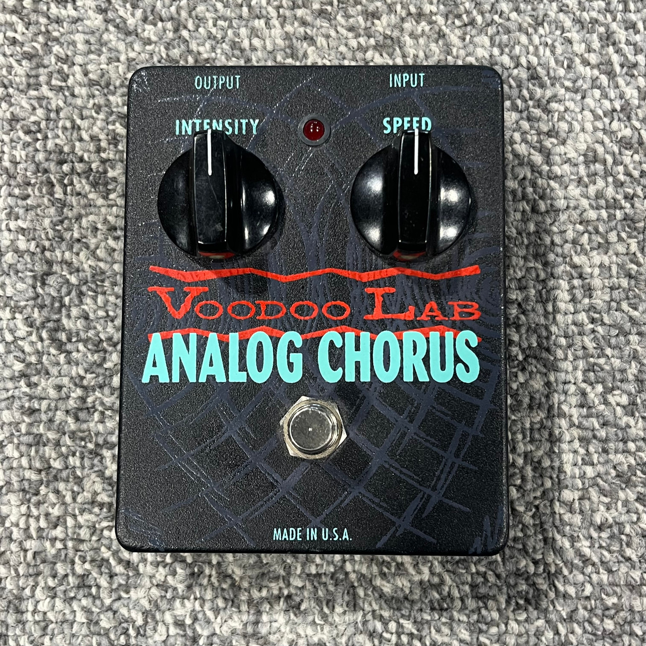 Used VOODOO LAB ANALOG CHORUS Guitar Pedal