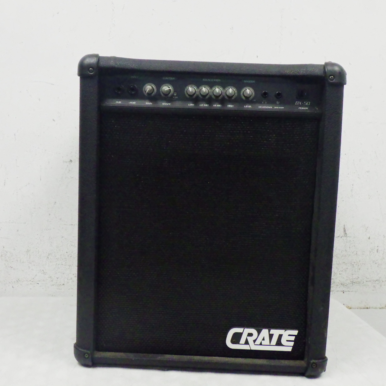 Used Crate BX-50 2 x 10 Guitar Speaker Cabinet 2 x 10
