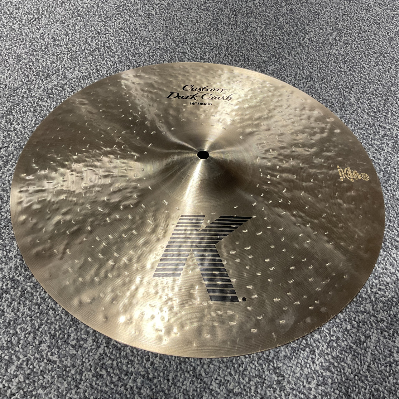 Used ZILDJIAN K CUSTOM DARK 16 CRASH