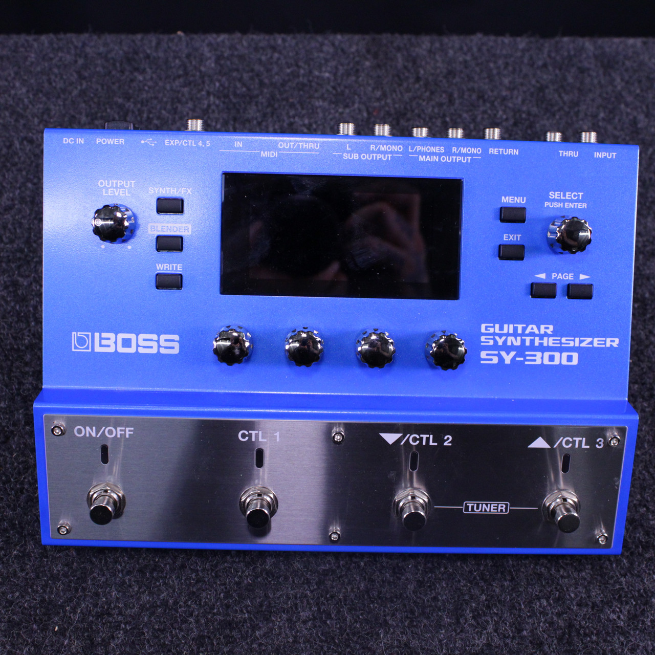 Used Boss SY-300 SYNTHESIZER PEDAL Synthesizer Pedal