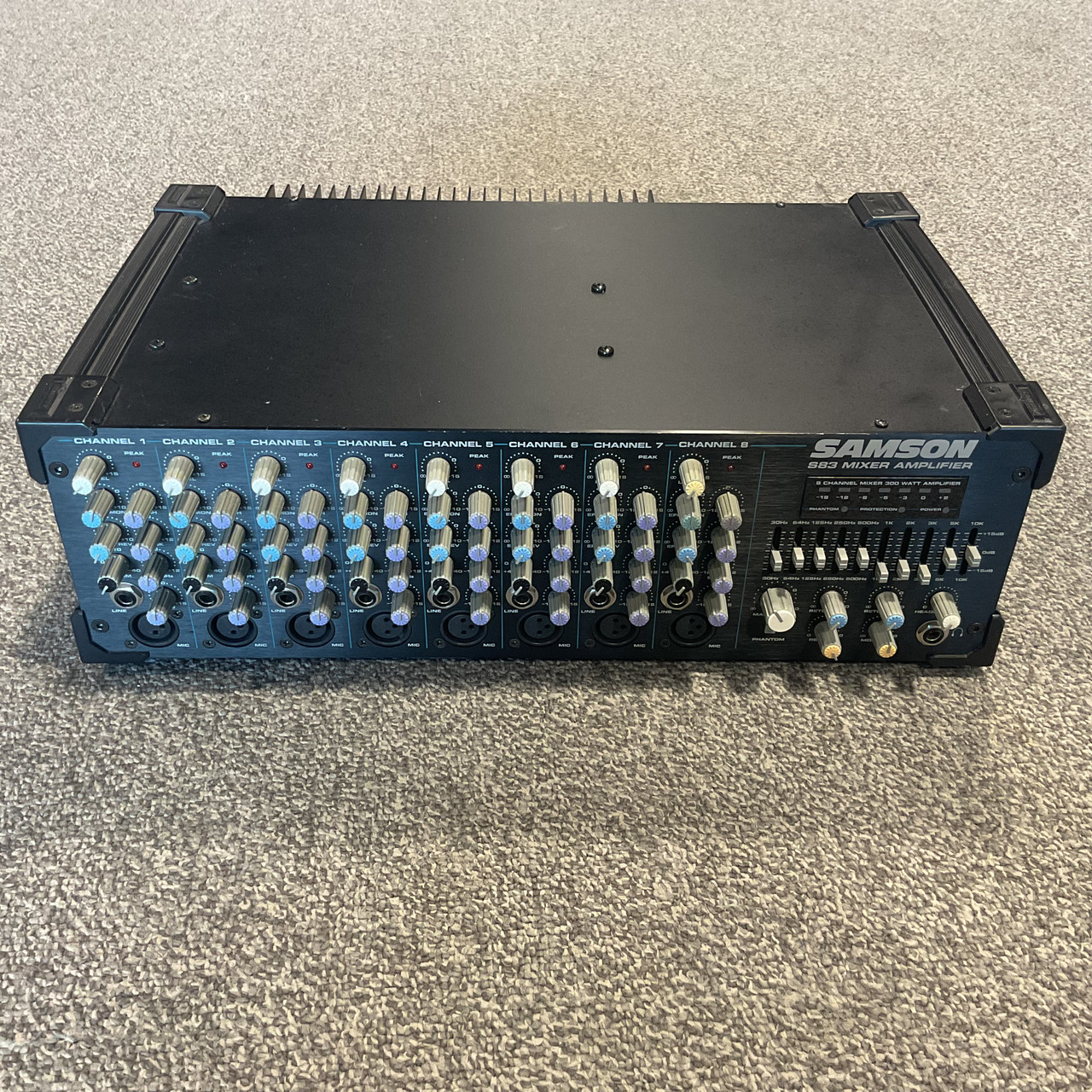 Used SAMSON S83 MIXER AMPLIFIER