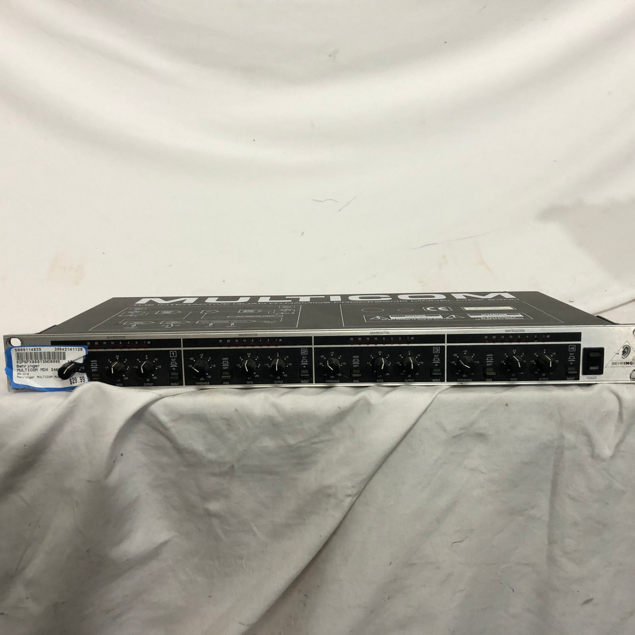 Used Behringer MULTICOM MDX 2400 Compressor