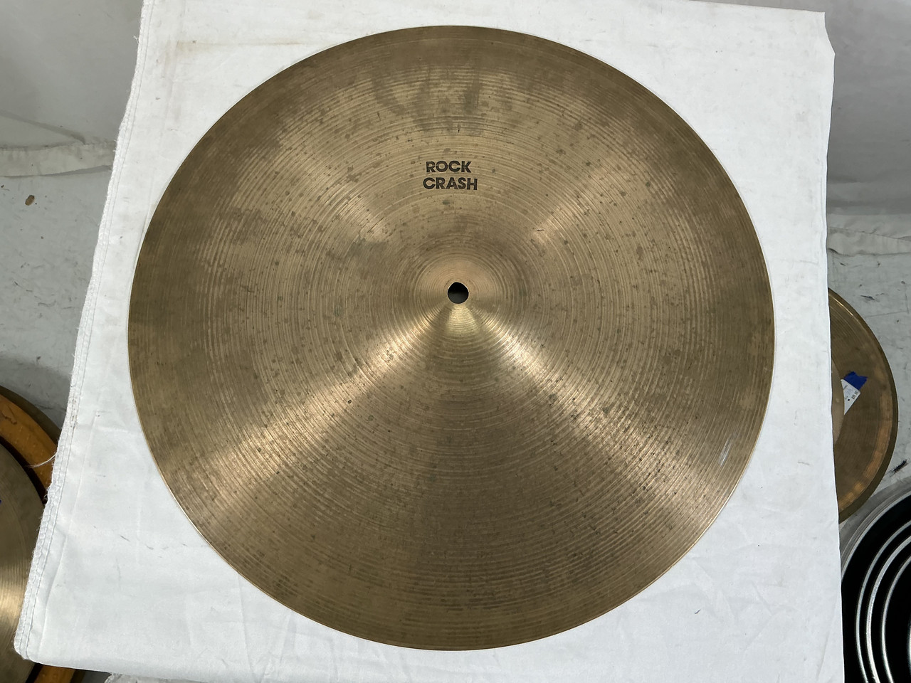 17 Zildjian Used あん IN 17 Cymbal Crash CRASH DARK CUSTOM K その他