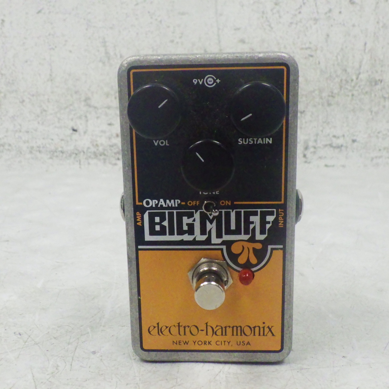 Used Electro Harmonix (E/H) OP AMP BIG MUFF Fuzz Pedal