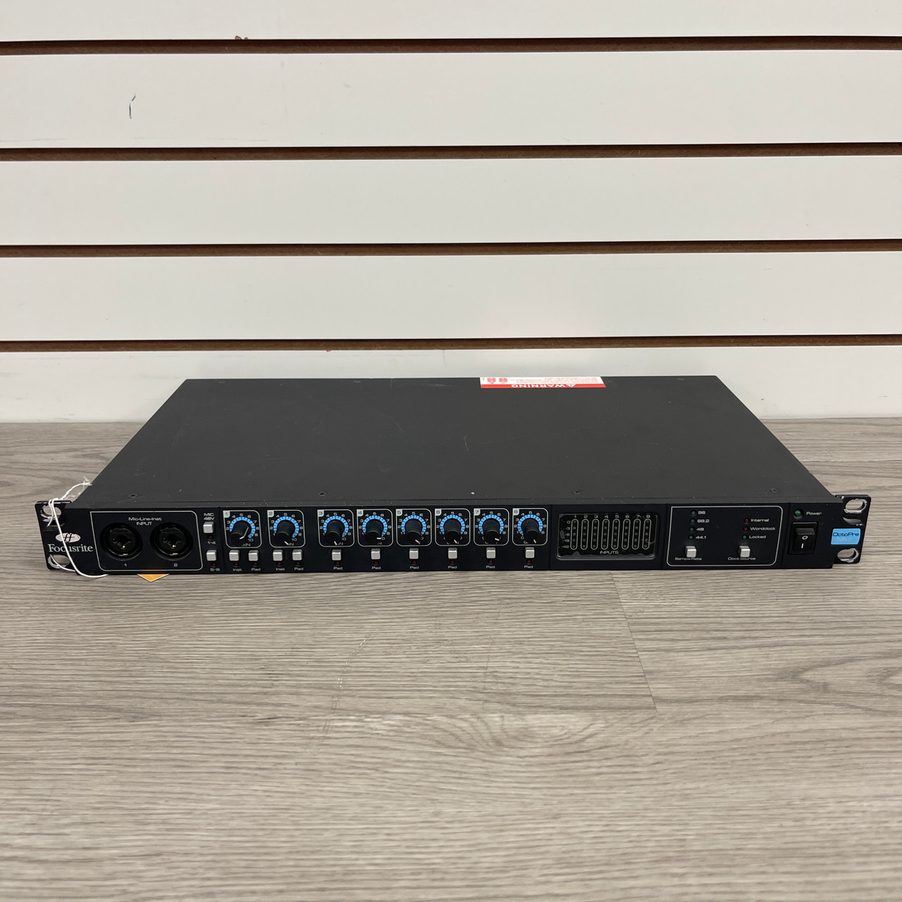 【中古】Focusrite（フォーカスライト）/ OctoPre MkII【店頭未展示品】【USED】【立川店】(2500001910721) Used Focusrite OCTOPRE MKII Pro Sound Effects Unit