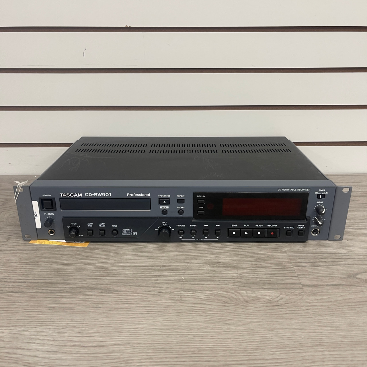 Used Tascam CD-RW901 Rackmount Recording Device