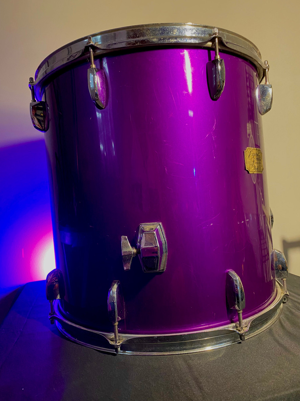 Used Pearl EXPORT SERIES 16 FLOOR TOM Floor Tom Purple 16