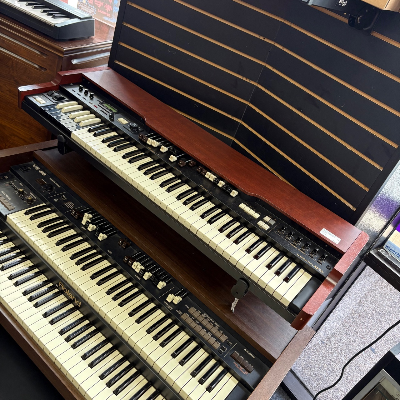 その他 KUMA Used Hammond XK-3c Drawbar Organ 61-Key + 12 Preset Keys