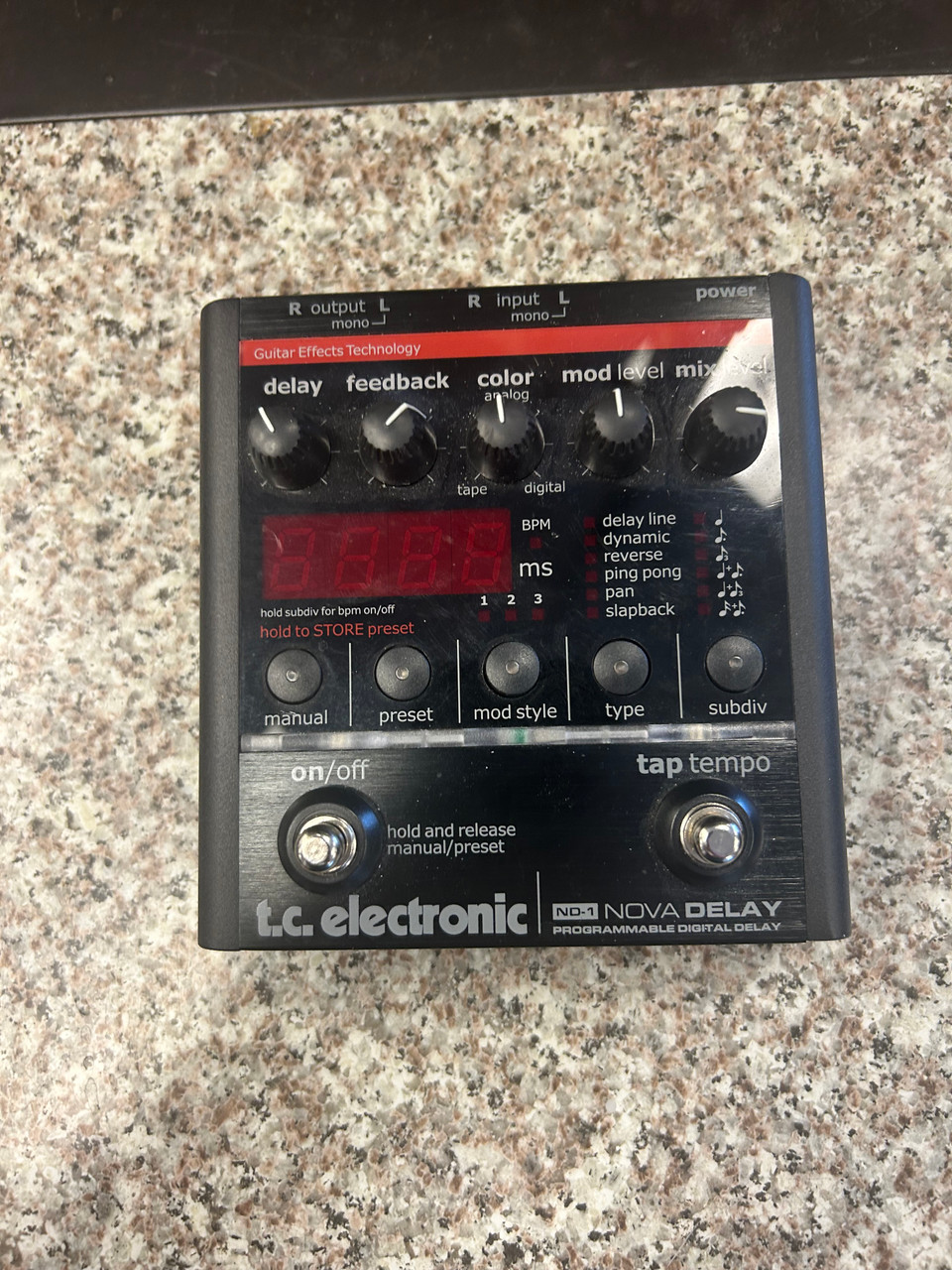 ギター tc electronic NOVA DELAY ND-1 Amazon.com: TC Electronic ND-1 Nova Delay Guitar Pedal : Musical