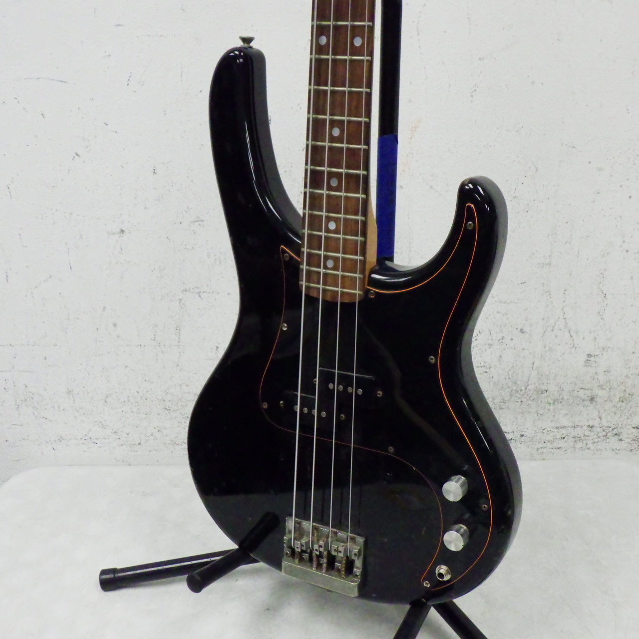 Used Washburn FORCE 4 BASS Bass Guitar Black 4-String