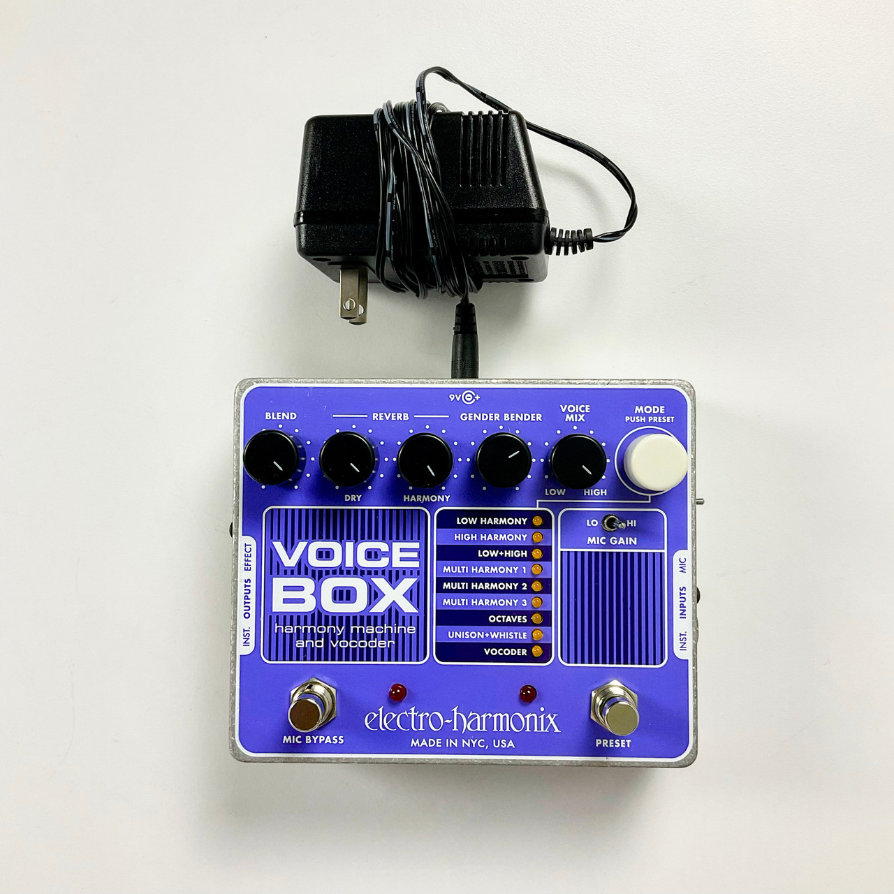 electro-harmonix Voice Box ハーモニーマシンボコーダー Amazon.com: Electro-Harmonix Voice Box Vocal Harmony Machine