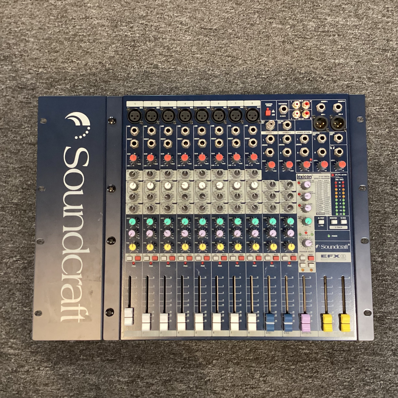 Used Soundcraft EFX8 Mixing Console