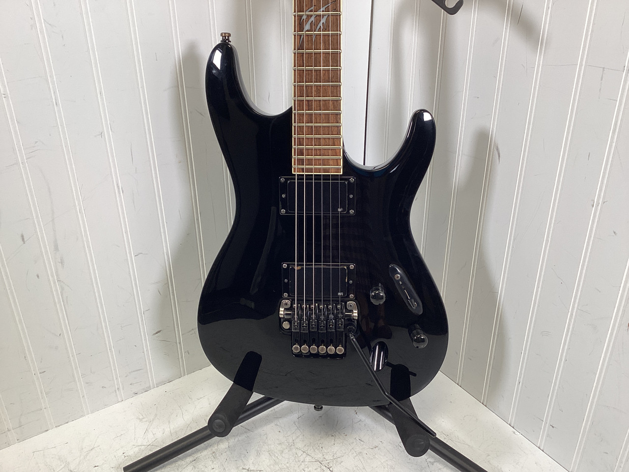 Used Ibanez S520EX S Type Electric Guitar Black 6-String