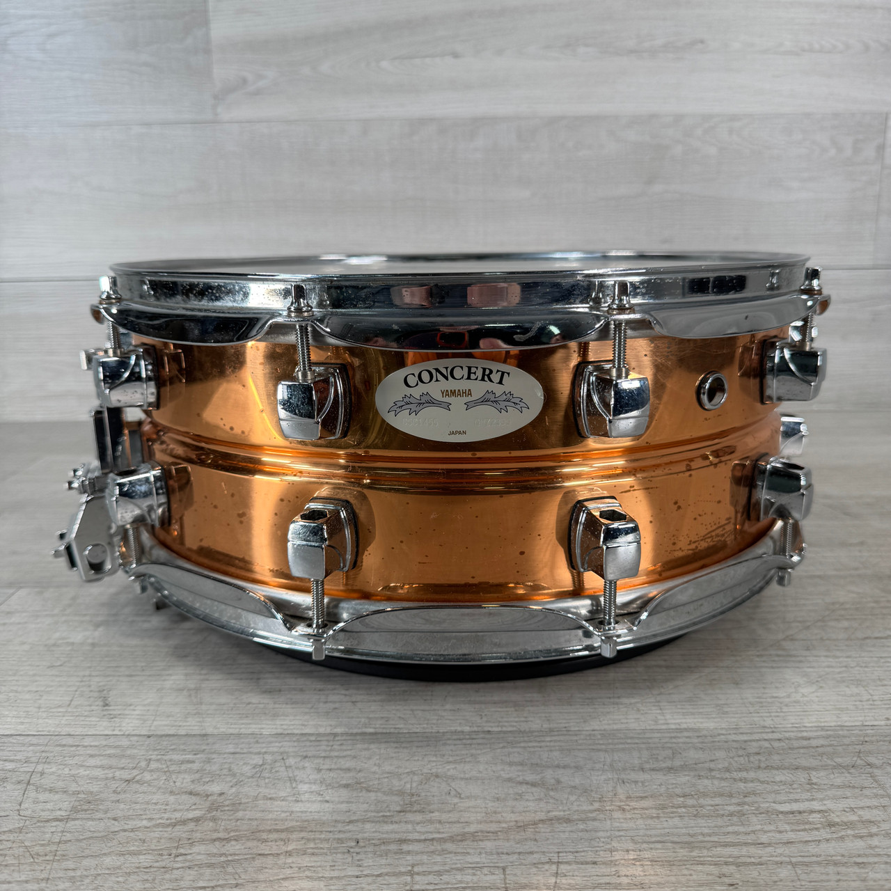 Used Yamaha CSC1455 Concert Series Copper Snare Drum - 5.5 x 14-inch