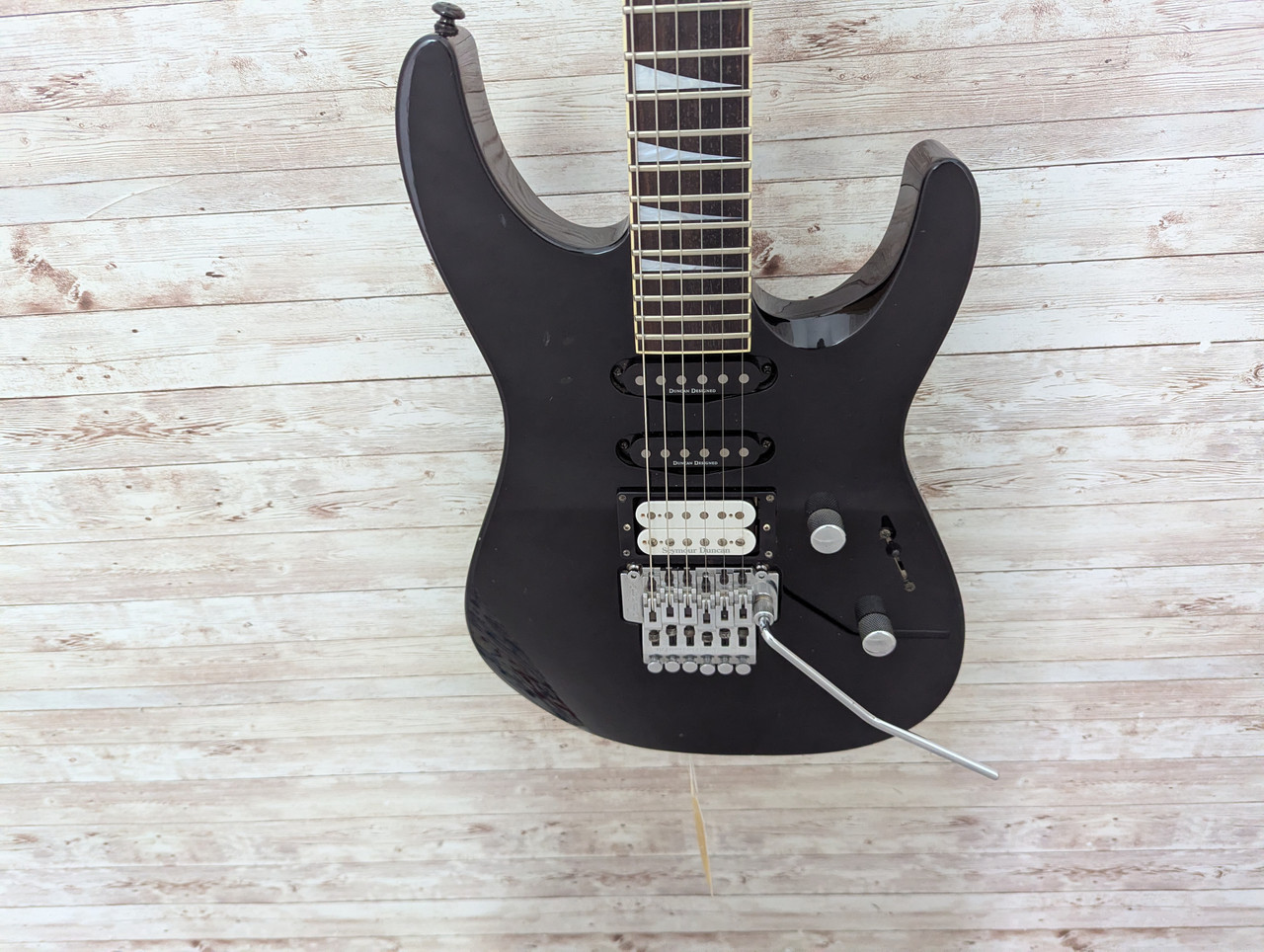 Used Jackson DK2 MIJ Super S Electric Guitar Black 6-String