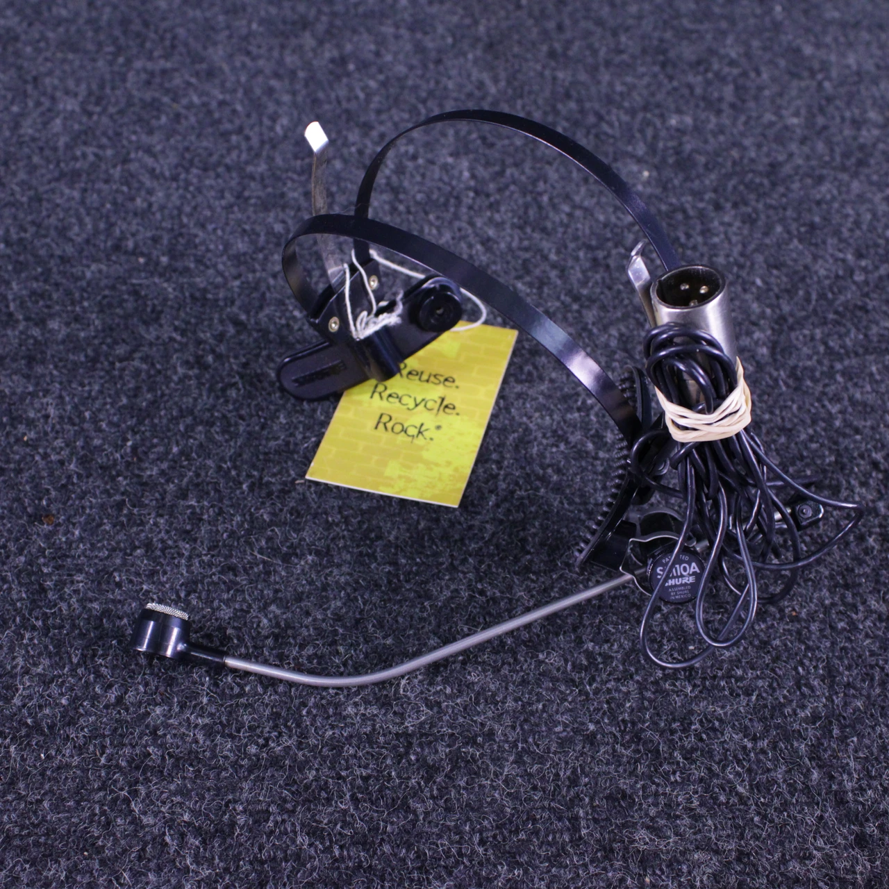 Used Shure SM10A HEADSET MICROPHONE Dynamic Microphone