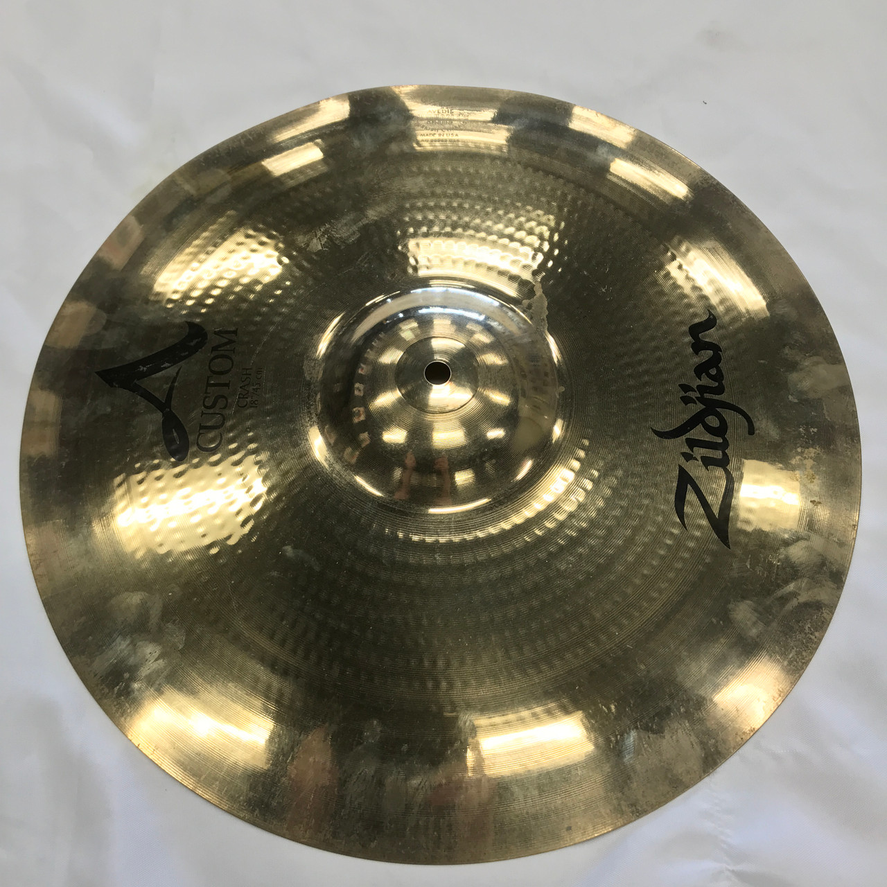 Used Zildjian 18 A CUSTOM CRASH Crash Cymbal 18