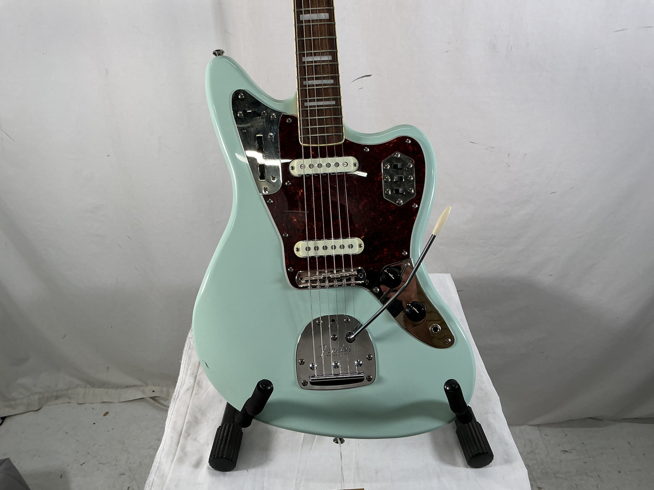Used Squier JAGUAR SONIC BLUE Electric Guitar Blue 6-String