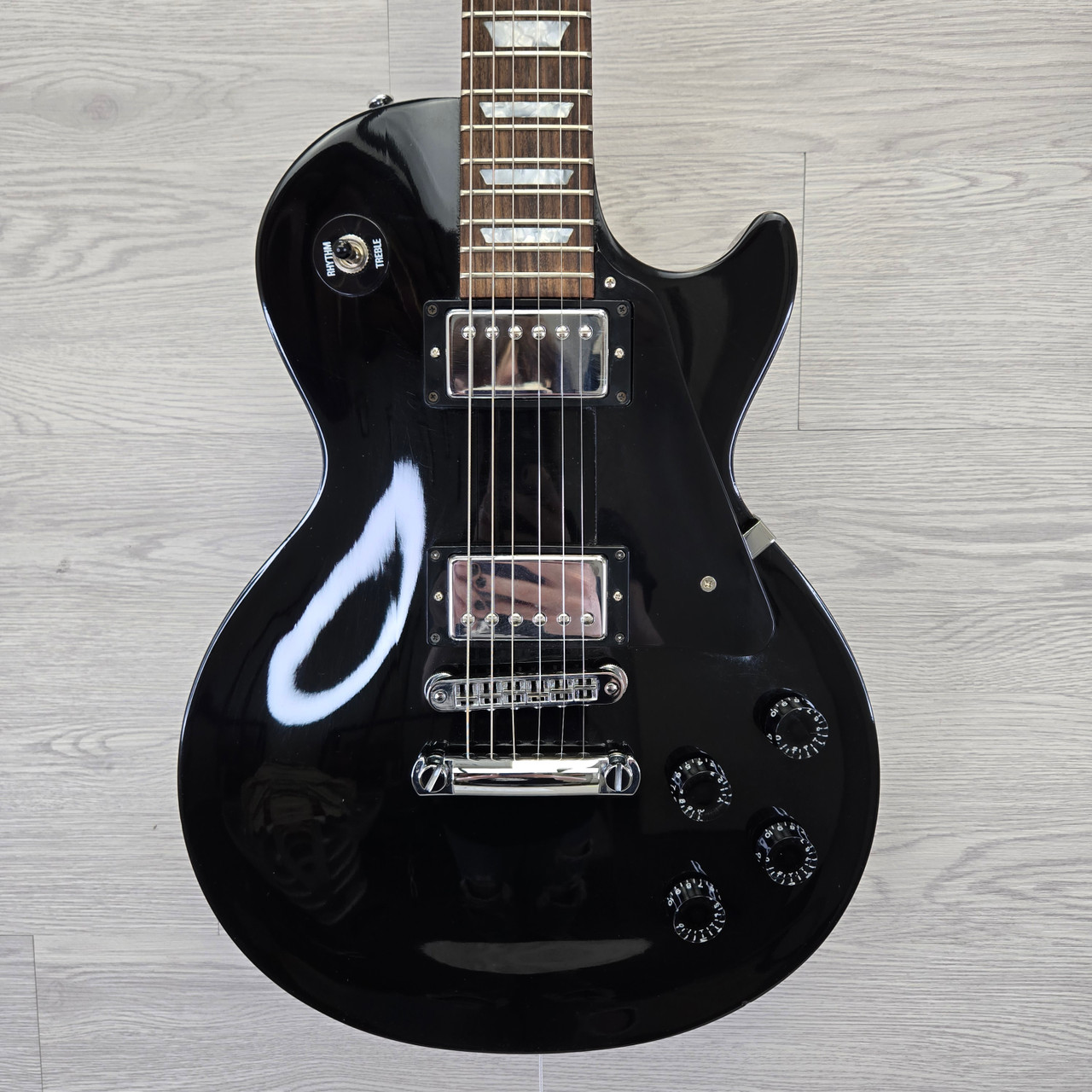 Used Gibson LES PAUL STUDIO 2003 LP Type Electric Guitar Black 6