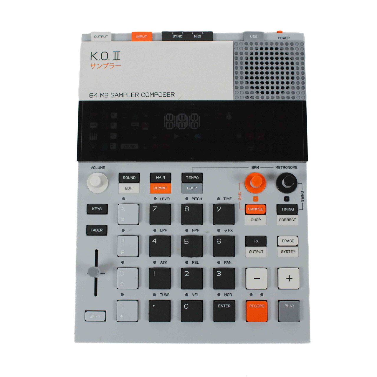 Used Teenage Engineering K.O. II Compact Synthesizer Compact