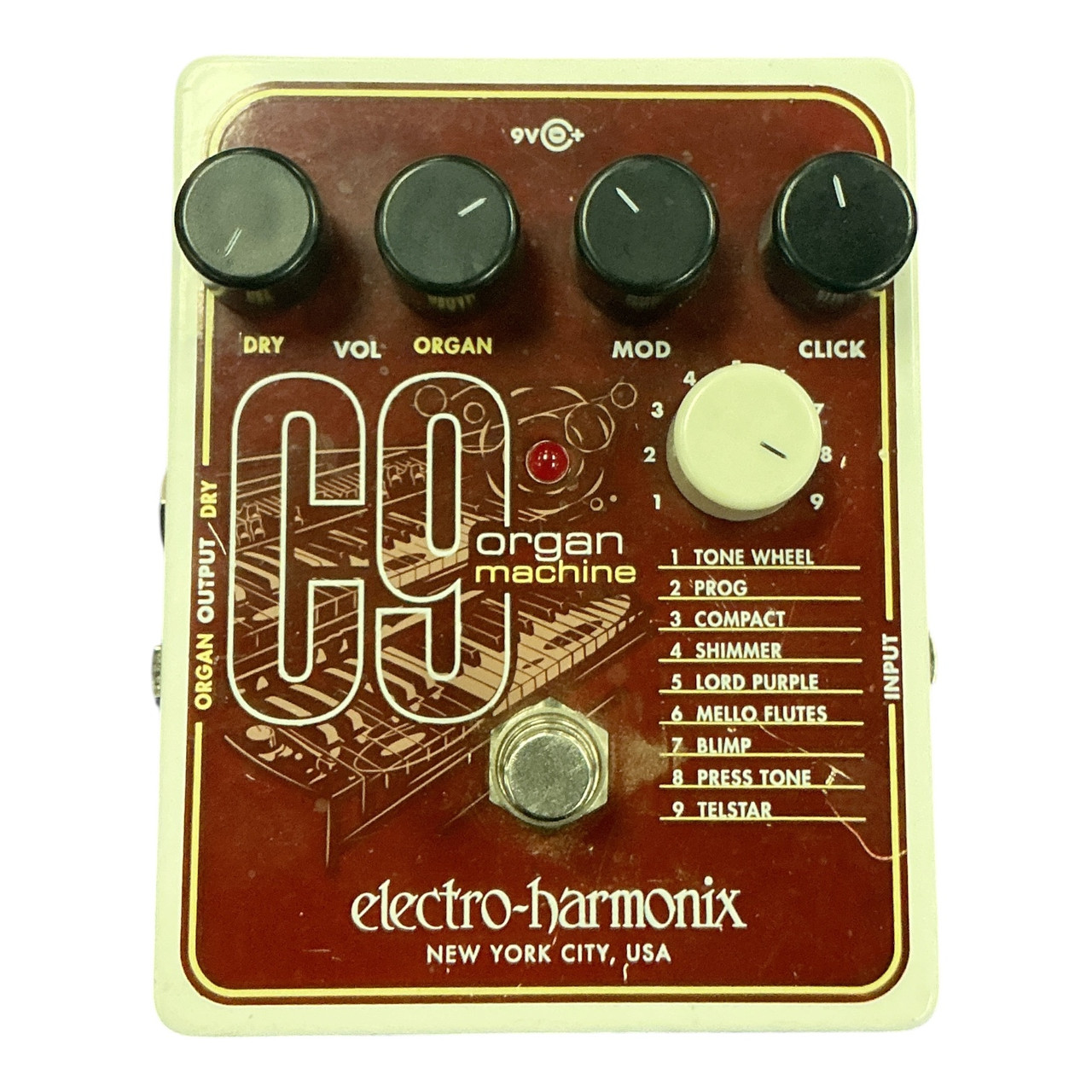 Used Electro Harmonix (E/H) C9 ORGAN HARMONIX Pitch Pedal