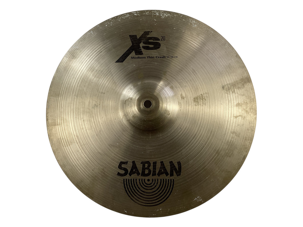 Used Sabian XS20 14IN MEDIUM THIN CRASH Crash Cymbal 14