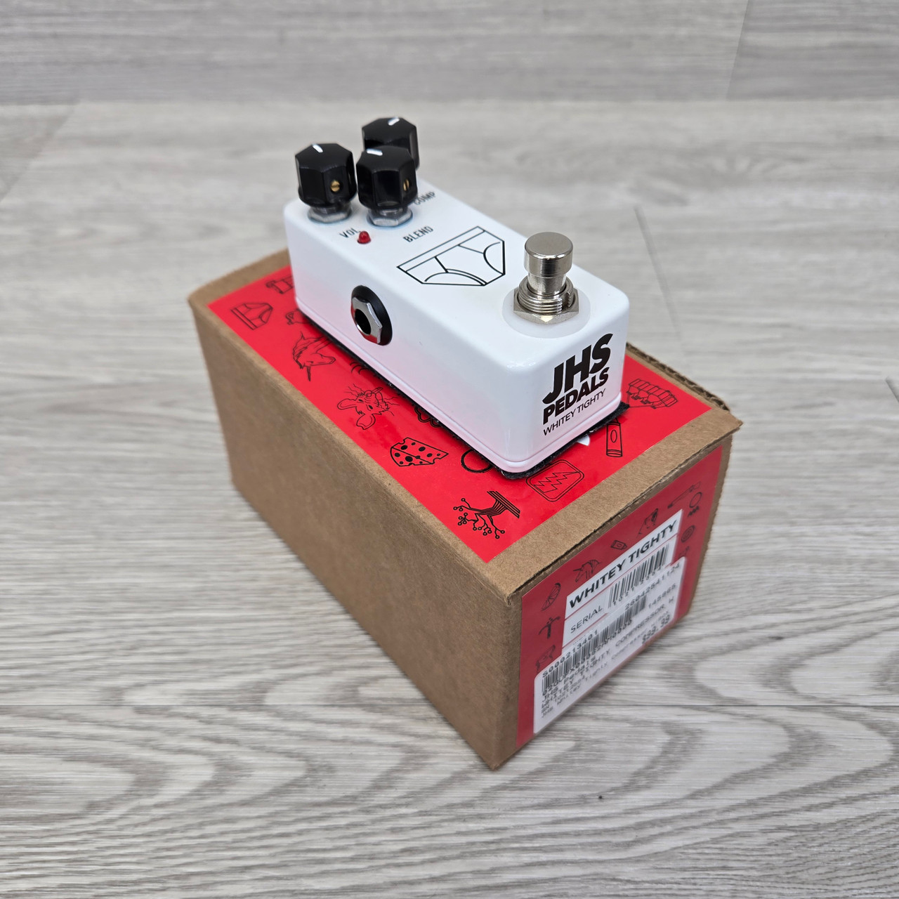 Used JHS Pedals WHITEY TIGHTY COMPRESSOR W/BOX Compressor Pedal