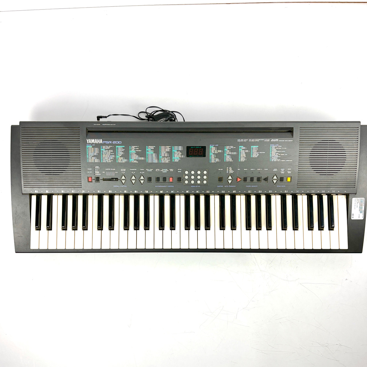 Used Yamaha PSR-200 Keyboard 61-Key