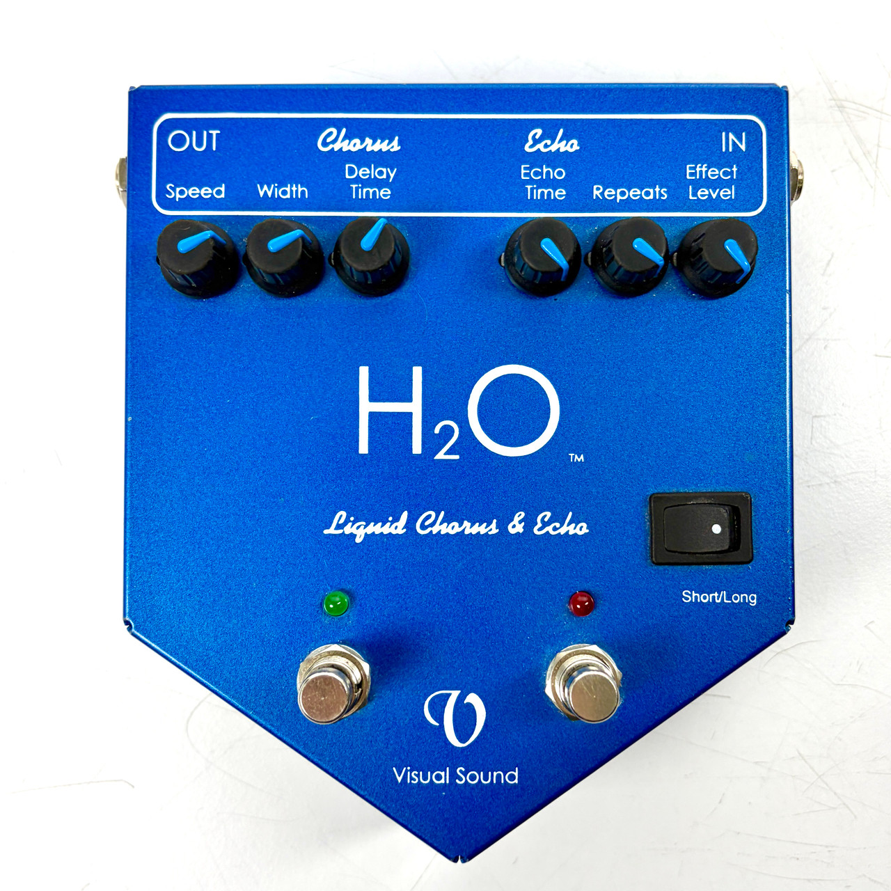 Used Visual Sound H20 Liquid Chorus & Echo Pedal