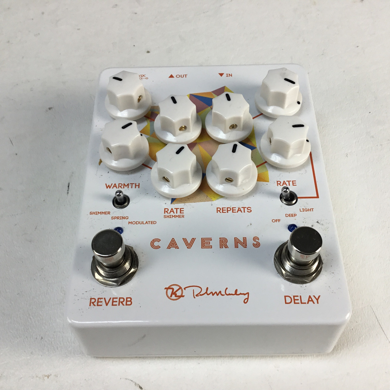 Used Keeley CAVERNS Guitar Effects Pedal